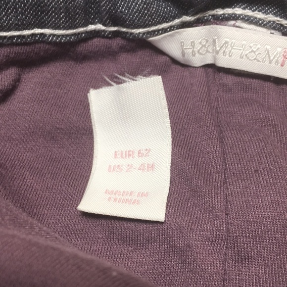 3-6m (4/$20) Lilac Lined Jeans by H&M - Picture 11 of 15